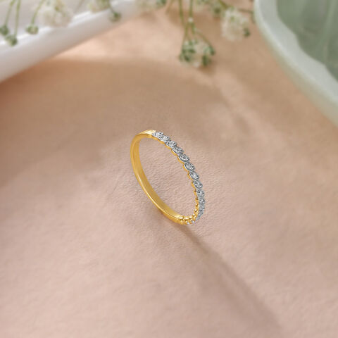 Ethereal Enchantment 14KT Gold & Diamond Ring
