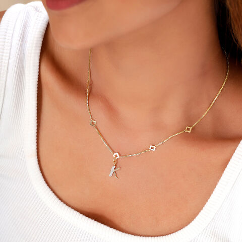 Mia Sutra DIY with Alphabet Charms- K