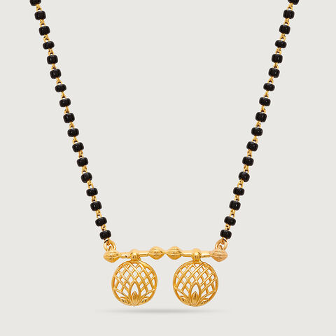 Timeless Grace 22 Kt Gold Vati Mangalsutra
