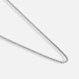 Sleek Minimalist Silver Chain,,hi-res view 4