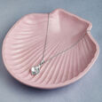 Alluring Pearl Silver Pendant & Chain,,hi-res view 1