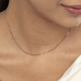 Double Link Rose Gold Chain,,hi-res view 2