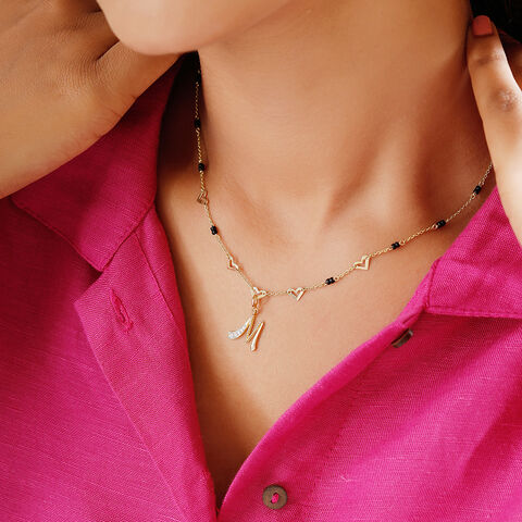 Mia Sutra DIY with Alphabet Charms- M