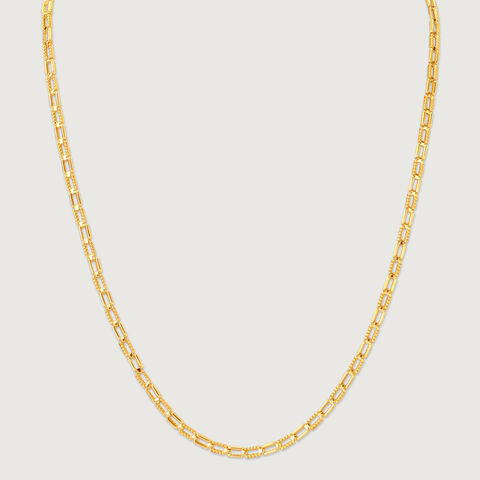 Classic Paperclip Gold Chain