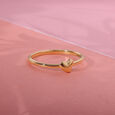 14KT Yellow Gold Heart-Shaped Ring,,hi-res view 2