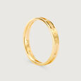 You & Me Forever Band 18KT Gold Couple Ring -Single Piece,,hi-res view 4