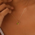 14KT Leo Birthstone Pendant,,hi-res view 1