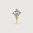 Radiant Brilliance 14KT Diamond Nose Pin,,hi-res view 2