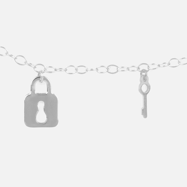 Secret Key Silver Bracelet,,hi-res image number null