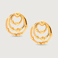 Rings of Wonder 14KT Stud Earrings,,hi-res view 3