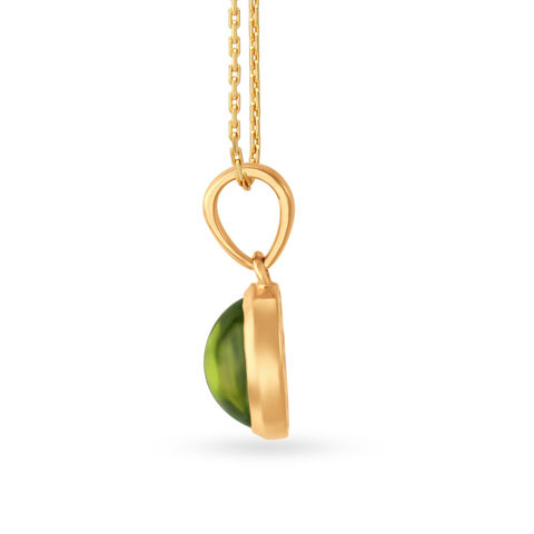 Mia Enchanting 14KT Yellow Gold & Peridot Pendant