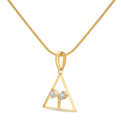 14KT Yellow Gold Aries Pendant