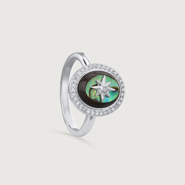 Starry Ocean Silver Ring,,hi-res image number null