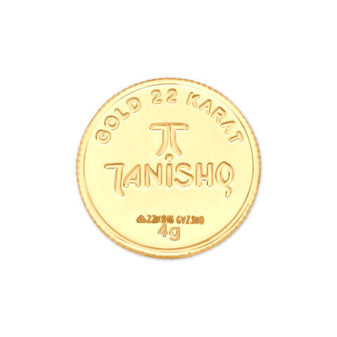 Ashtalakshmi 22 Karat Gold Coin