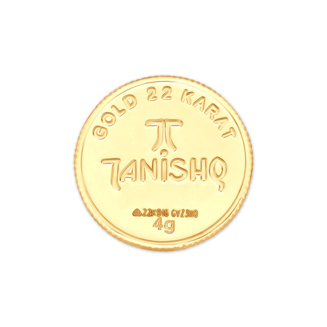 Ashtalakshmi 22 Karat Gold Coin,,hi-res image number null