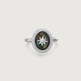 Starry Ocean Silver Ring,,hi-res view 3