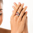 14KT Rose Gold Caribbean Rum Punch Finger Ring,,hi-res view 4