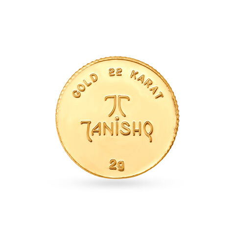 2 gram 22 Karat Gold Coin
