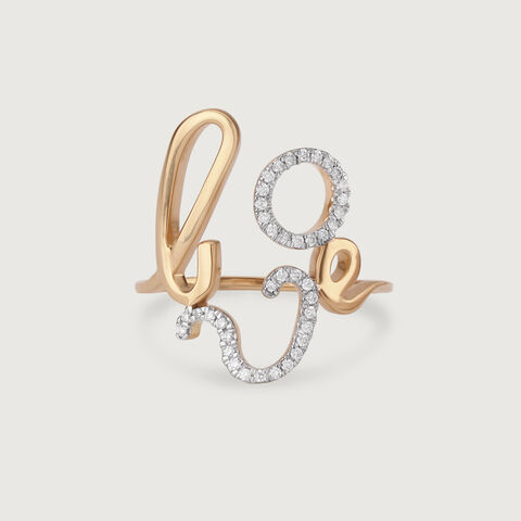 Curvaceous Beauty 14KT Gold & Diamond Ring