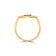 14KT Yellow Gold Stunning Evil Eye Finger Ring,,hi-res view 4
