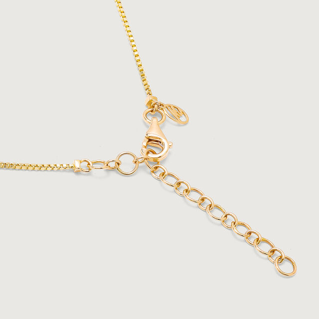 Mystic Moon 14 Kt Gold and Diamond Necklace,,hi-res image number null