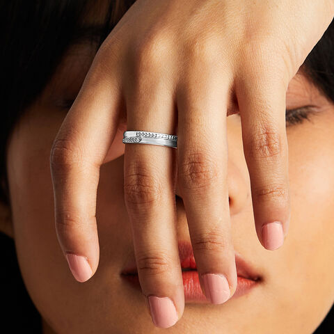 Reflections Of Elegance Silver Ring