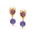 Lavender Love Amethyst Drop Earrings for Kids,,hi-res view 1