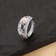 Stellar Guard Silver Ring,,hi-res view 1