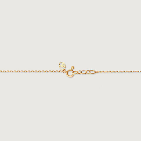 Midnight Firefly Gold & Topaz Pendant with Chain