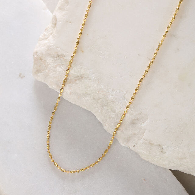 Luminous Link 22KT Gold Chain,,hi-res image number null
