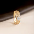 Love Symphony Gold & Diamond Finger Ring for Men,,hi-res view 1