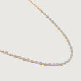 Radiant Ivy 14 Kt Gold and Diamond Necklace,,hi-res view 4