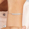 Shimmering Bar Silver Bracelet,,hi-res view 5