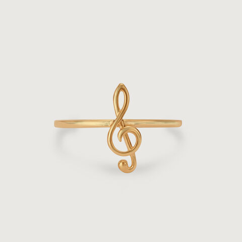 Chord Charmers 14KT Gold Finger Ring