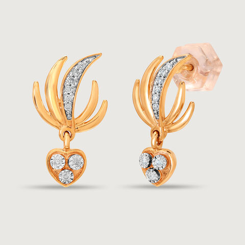 Sweet Flicker Diamond Drop Earrings