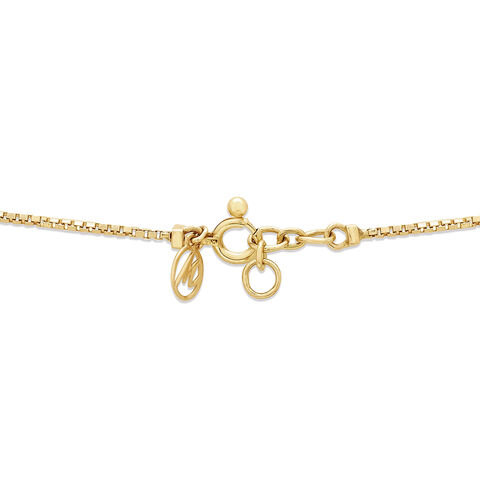 14KT Yellow Gold Divine Evil Eye Necklace