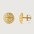 Perfectly Paired Gold & Diamond Stud Earrings,,hi-res view 4