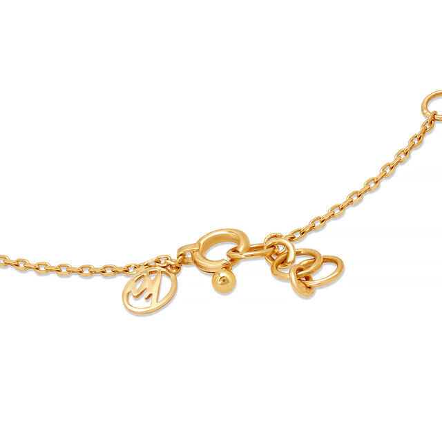 14KT Yellow Gold Layered Evil Eye Bracelet,,hi-res image number null