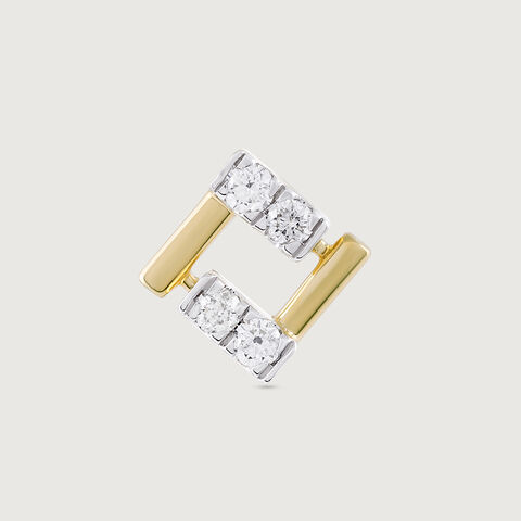 Togetherness Spark Gold & Diamond Nose Pin