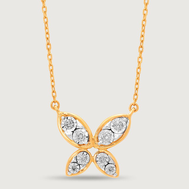 Cupid Edit 14KT Gold & Diamond Necklace,,hi-res image number null