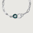 Starry Ocean Silver Bracelet,,hi-res view 4