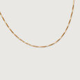 14KT Yellow-White Gold Link Chain,,hi-res view 4