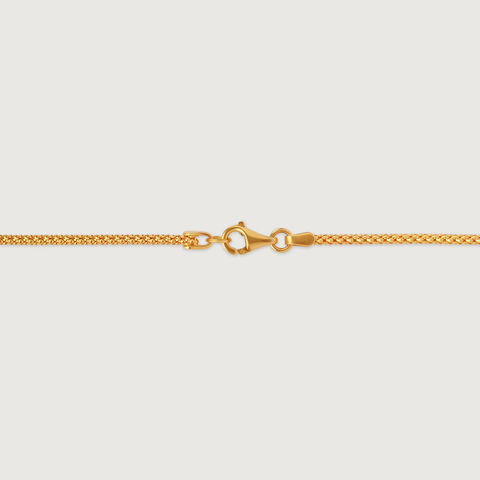 Spiral Rope 22KT Gold Chain