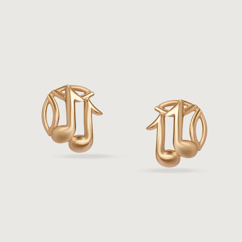 Melody Magic 14KT Gold Stud Earring