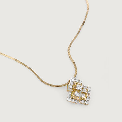 Lippan Shine Gold & Diamond Pendant