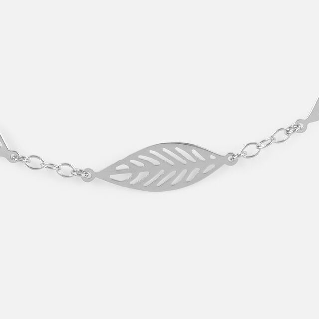 Leafy Shine Silver Bracelet,,hi-res image number null