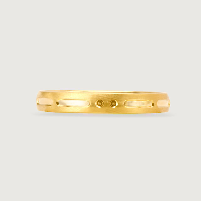 You & I Band 18KT Gold Couple Ring -Single Piece,,hi-res image number null