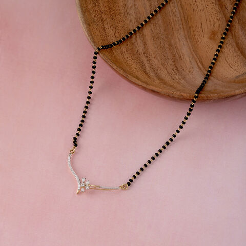 Starry Embrace Gold and Diamond Mangalsutra