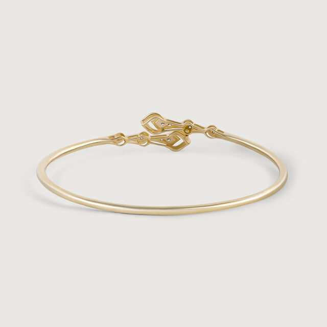 Glimmer Grove Gold and Diamond Bangle,,hi-res image number null