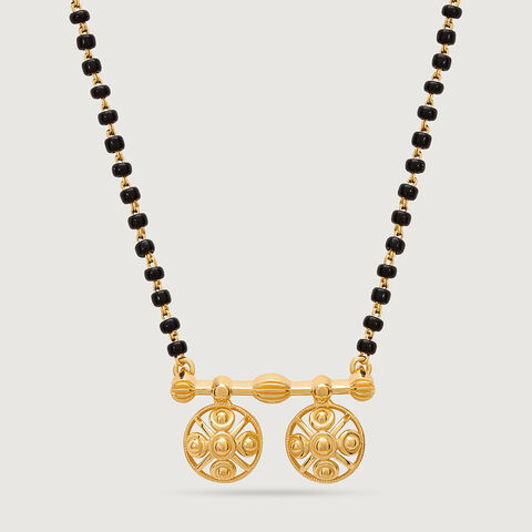 Eternal Circle 22 Kt Gold Vati Mangalsutra